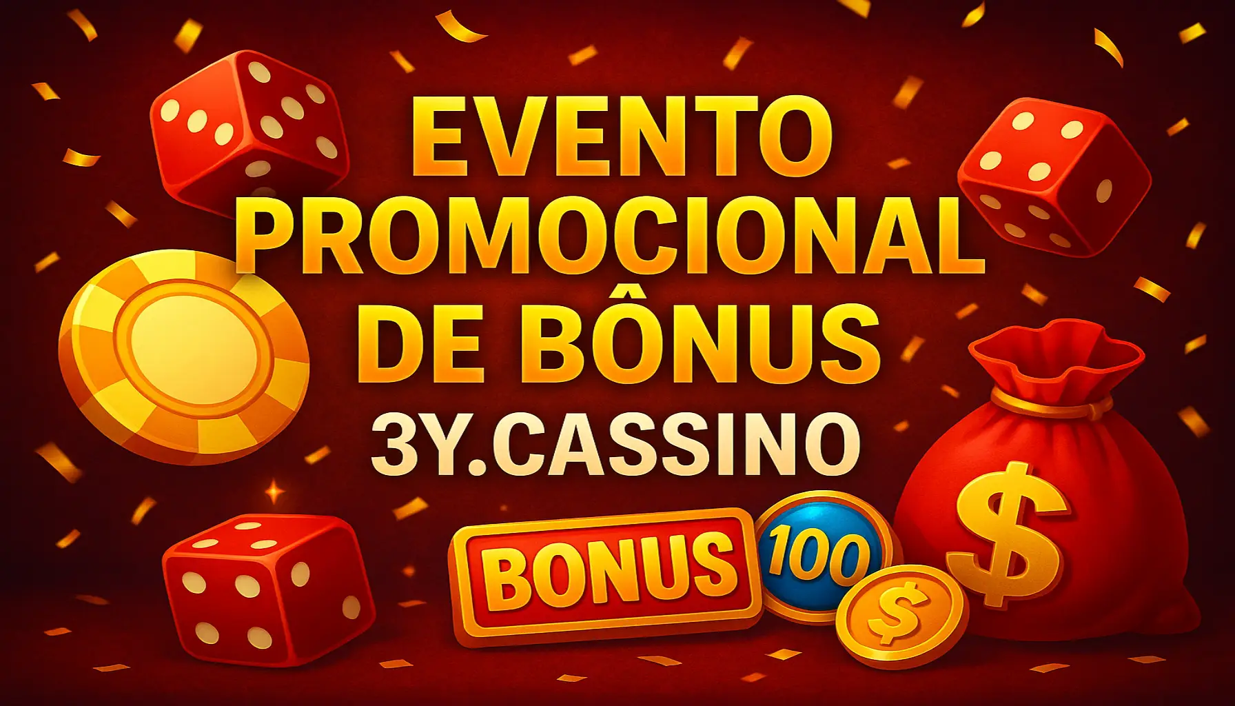 O bônus promocional 3Y.CASSINO é uma ótima maneira de começar sua aventura