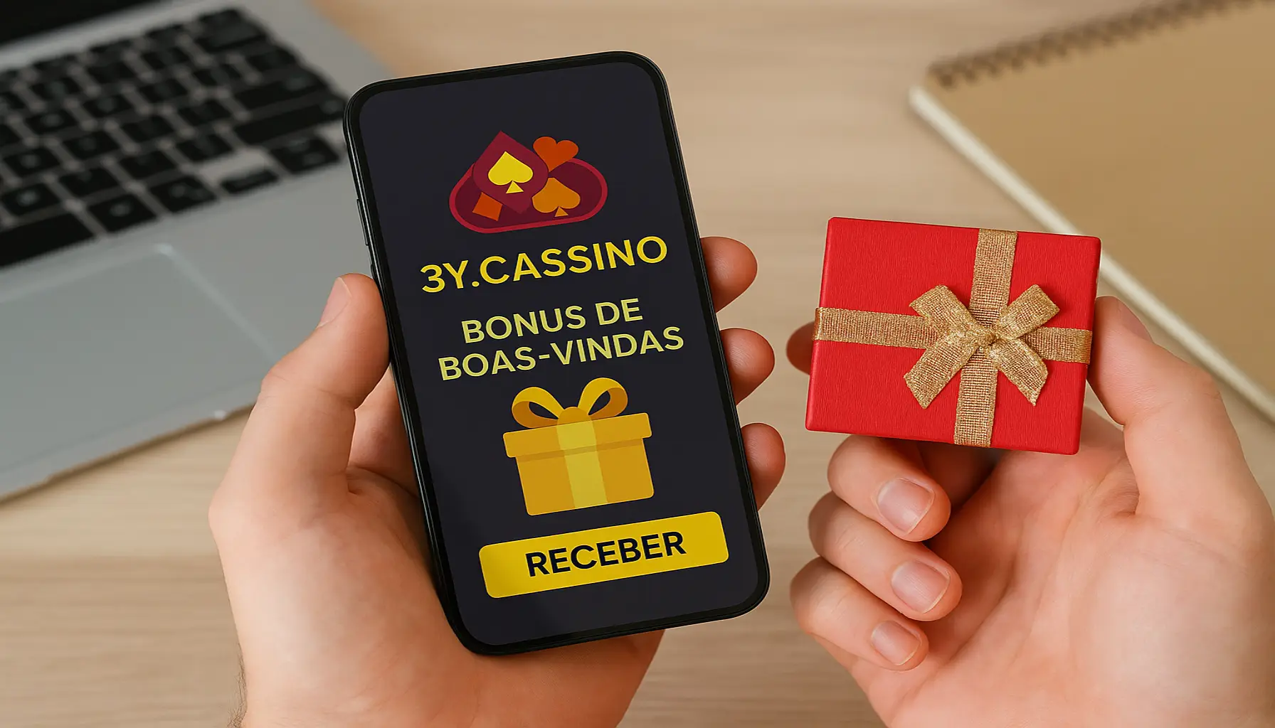 Criar uma nova Conta no plataforma 3Y.CASSINO